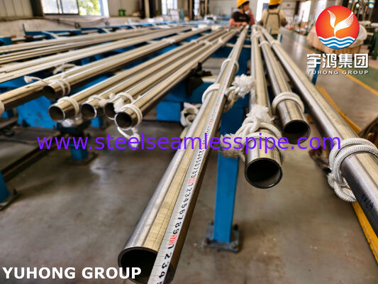 ASTM B464 UNS N08020 / 2.4660 / Κράμα 20 Νικελίου Συγκολλημένος Σωλήνας για τη Πετροχημική Βιομηχανία