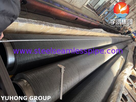 ASTM A335 P22 οδοντωτοί σωλήνες με πτερύγια για εξοικονομητές HRSG