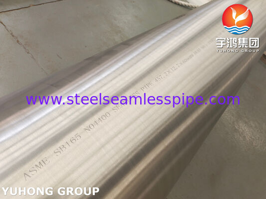 ASME SB165 UNS N04400 Μονέλ400 Χωρίς ραφές σωλήνες από κράμα νικελίου για σωλήνες μεταφοράς υγρών