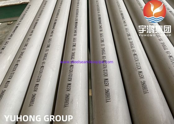 Χωρίς συγκόλληση σωλήνας ASTM A312 TP304L TP304H TP321 TP316L ανοξείδωτου που ανοπτείται και που παστώνεται