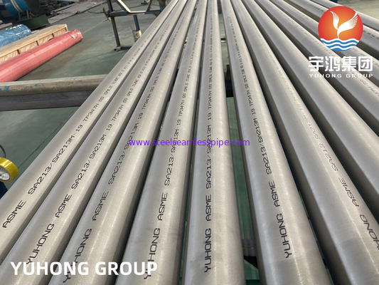 Χωρίς συγκόλληση σωλήνας ASTM A213 TP347 TP316Ti TP316H TP304H TP347H TP310H ανοξείδωτου ABS