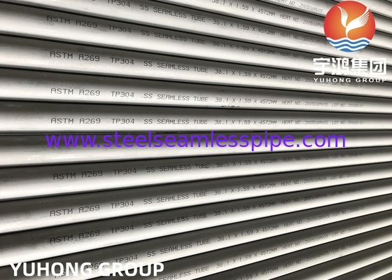 Φωτεινός ανοπτημένος σωλήνας οργάνων ASTM A269/ASME SA269 cold-rolled TP304