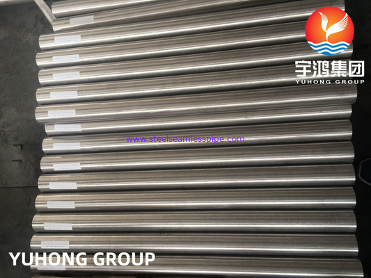 ASME SB163 Inconel 601, N06601 Χωρίς συγκόλληση σωλήνας από χάλυβα κράμα νικελίου, σωλήνας συμπύκνωσης