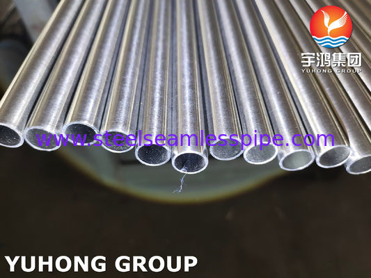 ASTM A269 / ASME SA269 TP316L Ατσάλι ατσάλινο φωτεινό ελαστικό σωλήνα 320 Grit Polish Tube