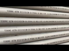 YUHONG ASTM A312 Ανοξείδωτος Χάλυβας Σωλήνας Χωρίς Ραφή